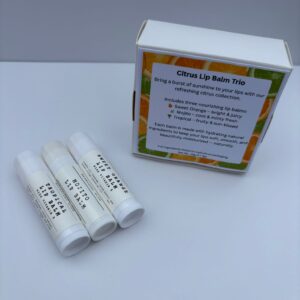 Citrus Lip Balm Trio Gift Set